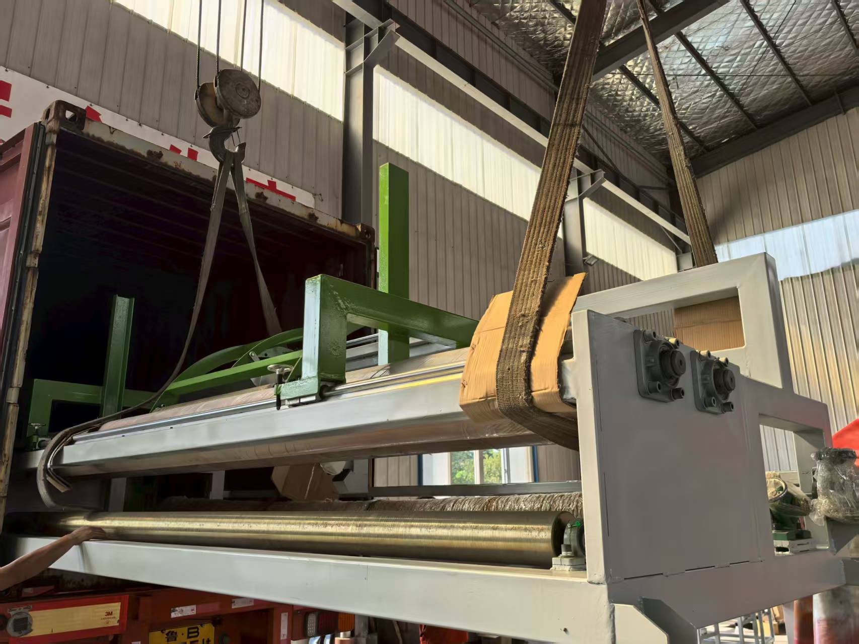 rewinding machine shipping to client (图1)
